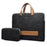 13.3 14 15.6 PU Leather Waterproof Laptop Handbag