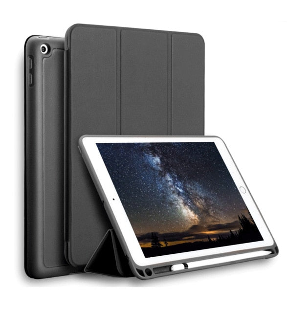 Case with Pencil Holder For iPad 9.7 inch